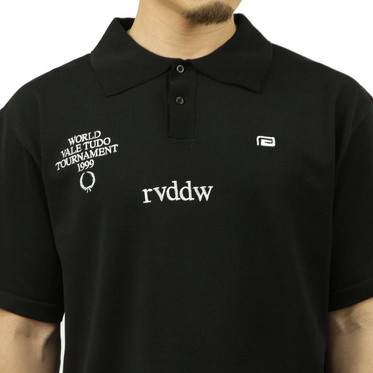 ��С����� ��� �ݥ������ ��������Ź REVERSAL Ⱦµ �˥å� PREMIUM KNIT POLO SHIRTS RV24SS054-BK BLACK A06B B1C C1D D3E E13F