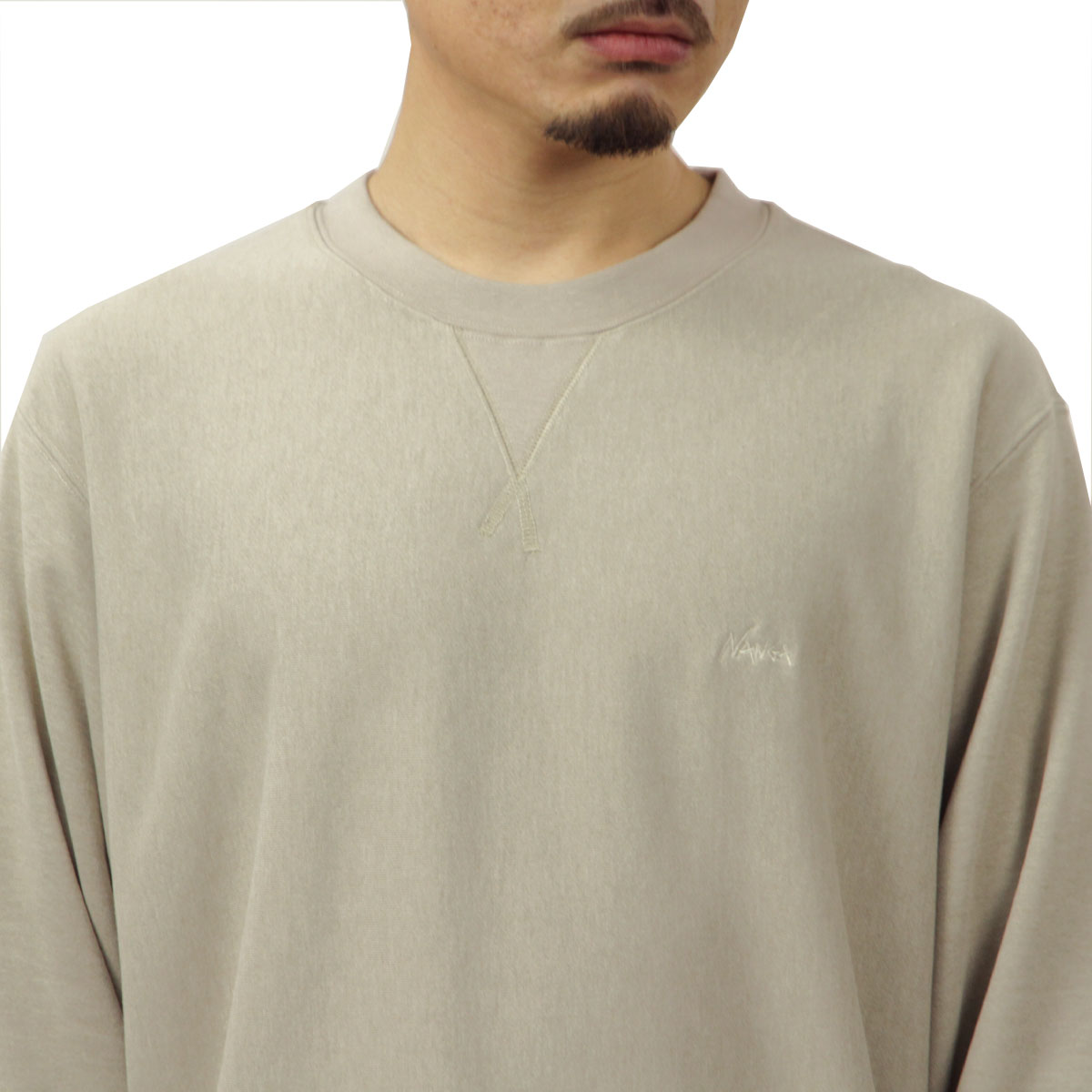 �ʥ� ��� �������å� ��������Ź NANGA ���롼�ͥå� �ȥ졼�ʡ� DRY MIX TERRY CREW SWEAT FLEECE N2530-1K101A IVO IVORY A16B B1C C1D D5E E18F