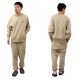 �ʥ� ��� �������å� ��������Ź NANGA ���롼�ͥå� �ȥ졼�ʡ� ���� ECO HYBRID MINI BOX LOGO EMBROIDERY SWEATSHIRT BEG BEIGE NW2441-1F013