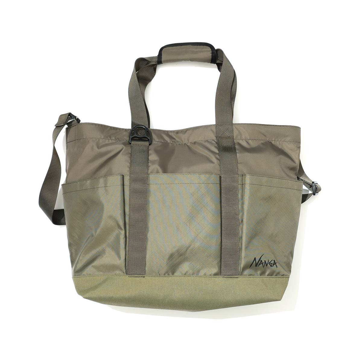 �ʥ� ��� ��ǥ����� �ȡ��ȥХå� ��������Ź NANGA �����ѥå� ���� �� ECOPAK UR TOTE BAG OLV OLIVE N2542-3M307Z