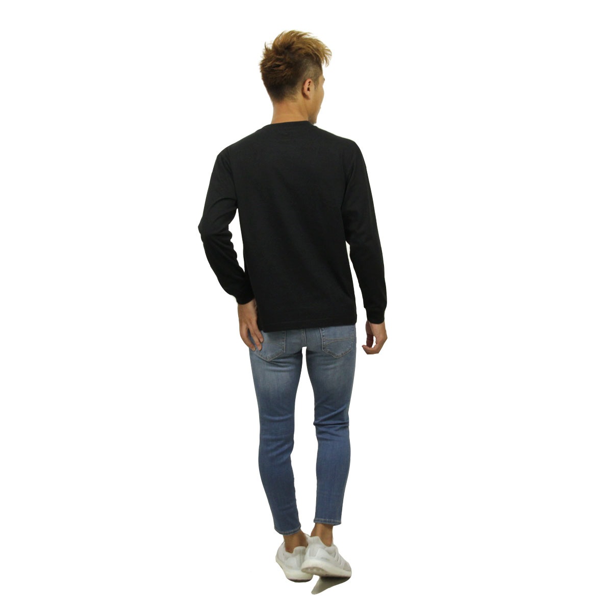 �إ��� T����� �ӡ��ե��� ��� Ĺµ ��������Ź HANES ���롼�ͥå� �إӡ��������� ̵�� HANES BEEFY LONG SLEEVE T-SHIRT H5186 090 BLACK AA8B B1C C1D D2E E13F