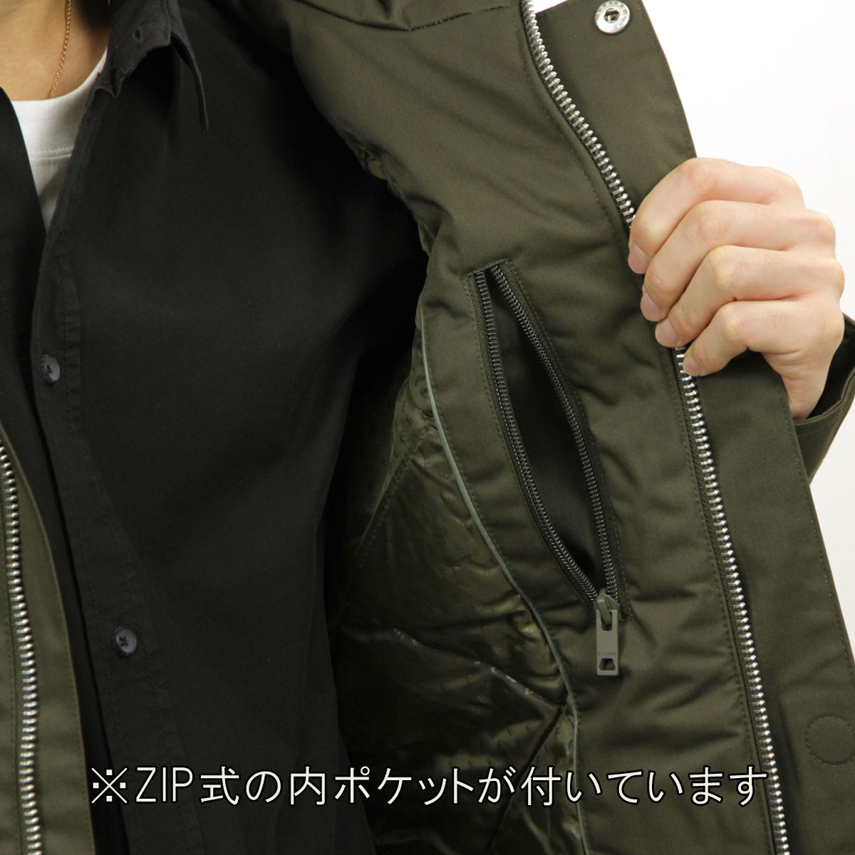 ����Х��� ���㥱�å� ��� ��������Ź elvine �������� �ʥ����󥸥㥱�å� CORNELL DUPONT COMFORMAX JACKET 193015 029 ARMY GREEN A91B B1C C1D D4E E08F