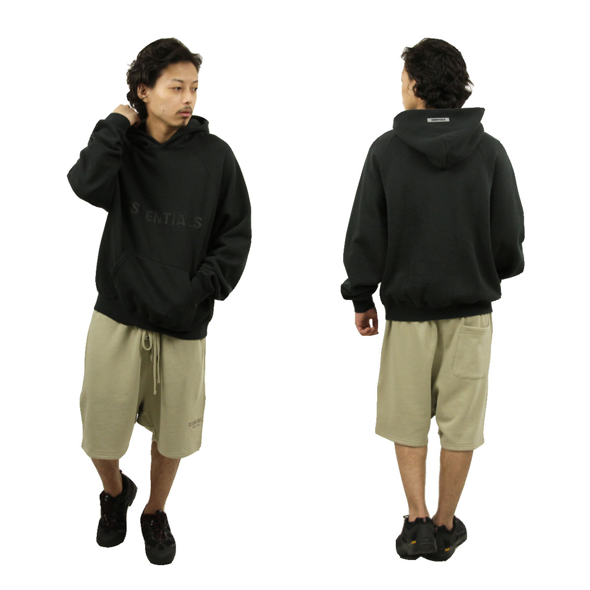 �ե������֥��å� fog essentials �ѡ����� ��� ������ FEAR OF GOD ���å��󥷥�륺 �ץ륪���С��ѡ����� �����ѡ�����  FOG - FEAR OF GOD ESSENTIALS HOODIE BLACK AA5B B1C C1D D5E E13