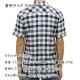 ���ʥ��å� ����� ��� ��������Ź ANERKJENDT Ⱦµ�����  PEITER SHORT SLEEVE SHIRT VINTAGE INDIGO 9216025 A81B B1C C1D D6E E01F
