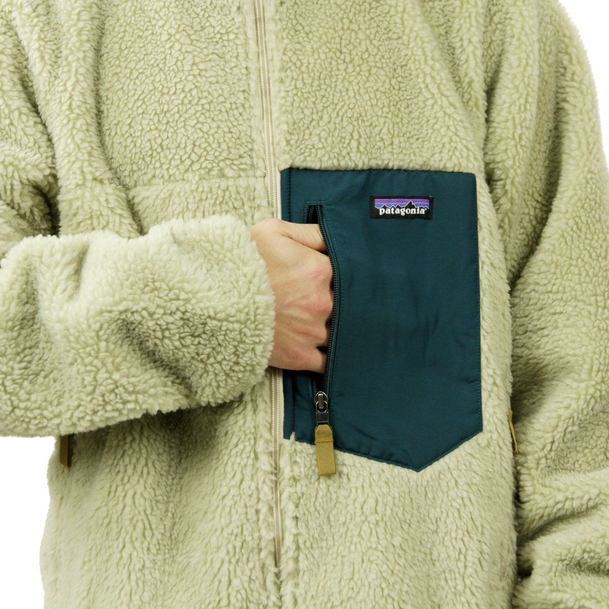 �ѥ����˥� ���㥱�å� ��� ������ patagonia ��ȥ�X �ܥ����㥱�å� �������� MEN'S CLASSIC RETRO-X FLEECE JACKET PELICAN W/DARK BOREALIS GREEN 23056 A53B B1C C1D D4E E18F