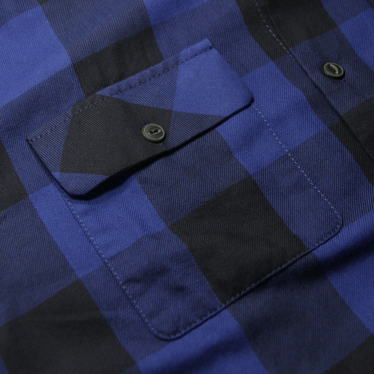 ̡ǥ å  Ź Nudie Jeans Ĺµ ܥ 奢륷 STEN BUFFALO CHECK SHIRT 140641 B20 BLUE A62B B1C C1D D6E E06F
