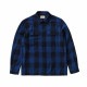 ̡ǥ å  Ź Nudie Jeans Ĺµ ܥ 奢륷 STEN BUFFALO CHECK SHIRT 140641 B20 BLUE A62B B1C C1D D6E E06F