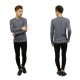 �ۥꥹ���� �������� ��� ������ HOLLISTER ���롼�ͥå���������  Waffle Crewneck Sweater 320-201-0690-220 A03B B1C C1D D7E E06F