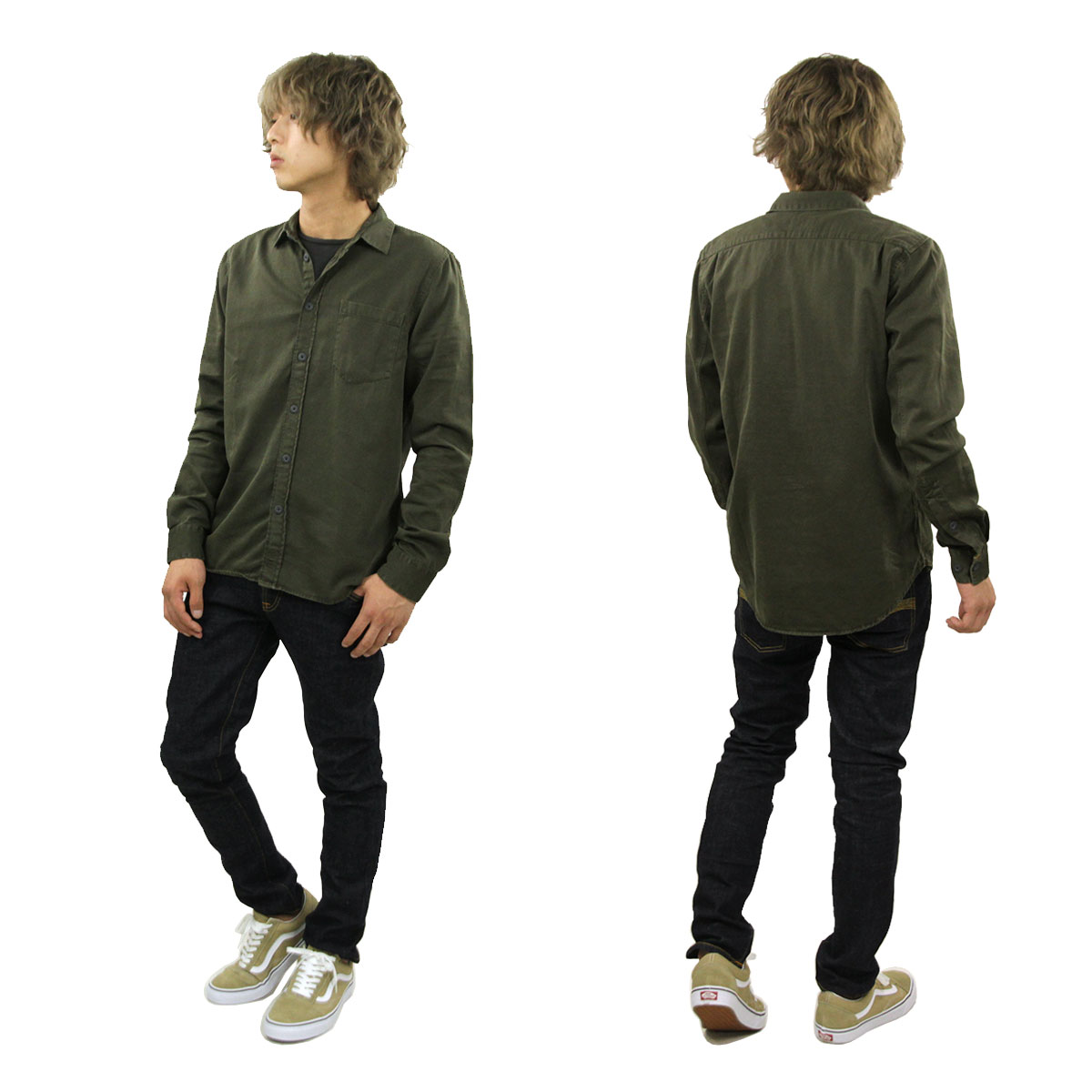 �̡��ǥ��������� ������ ��� ��������Ź Nudie Jeans �����ѥ�  Long John Org. Twill Rinsed 035 1112870 A62B B1C C2D D1E E06F