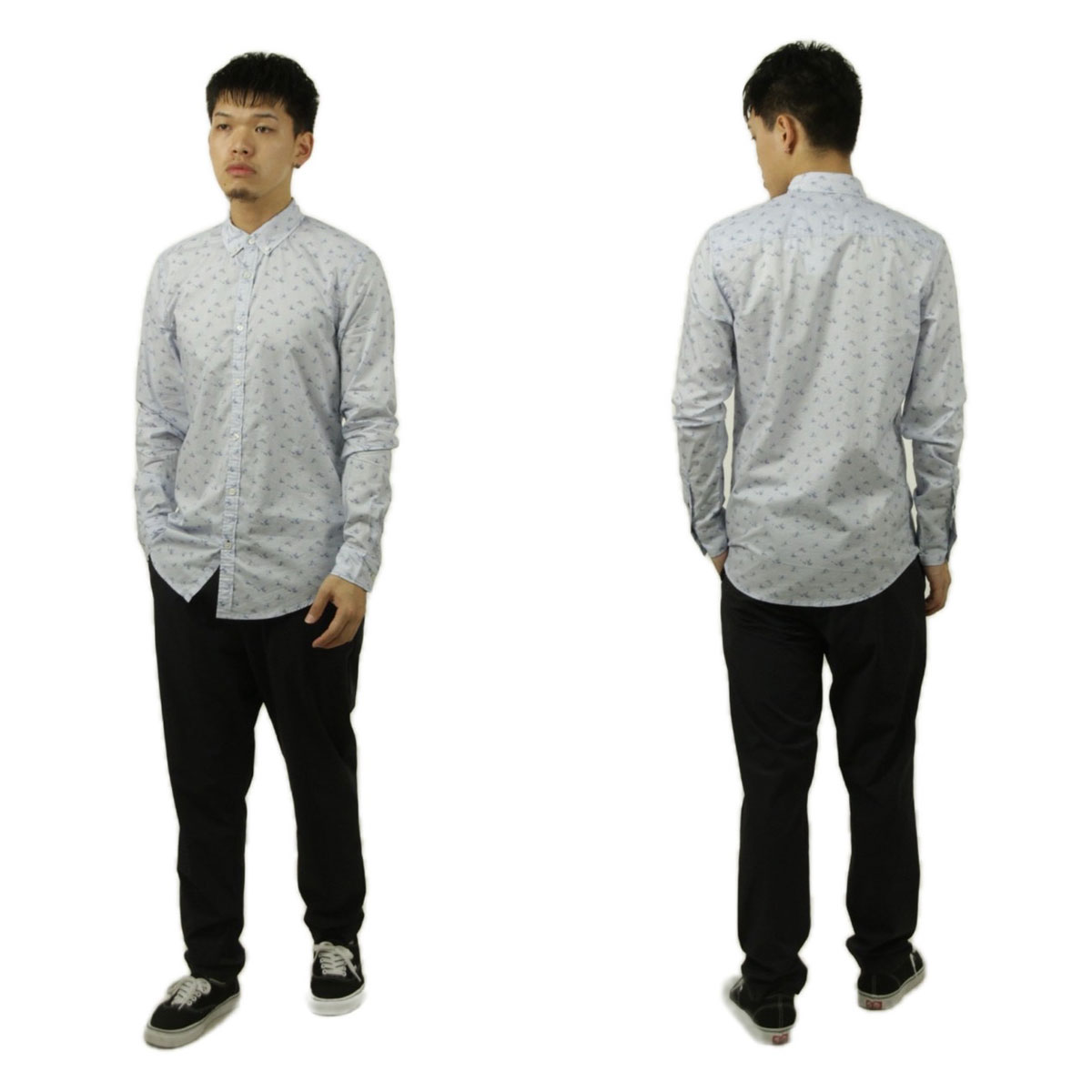 �����å�����ɥ����� ��� Ĺµ����� ��������Ź SCOTCH��SODA �ܥ�������� DITSY AOP SHIRT P 175483 7141 11413 69 NAVAL FLAG AOP A39B B1C C1D D6E E06F