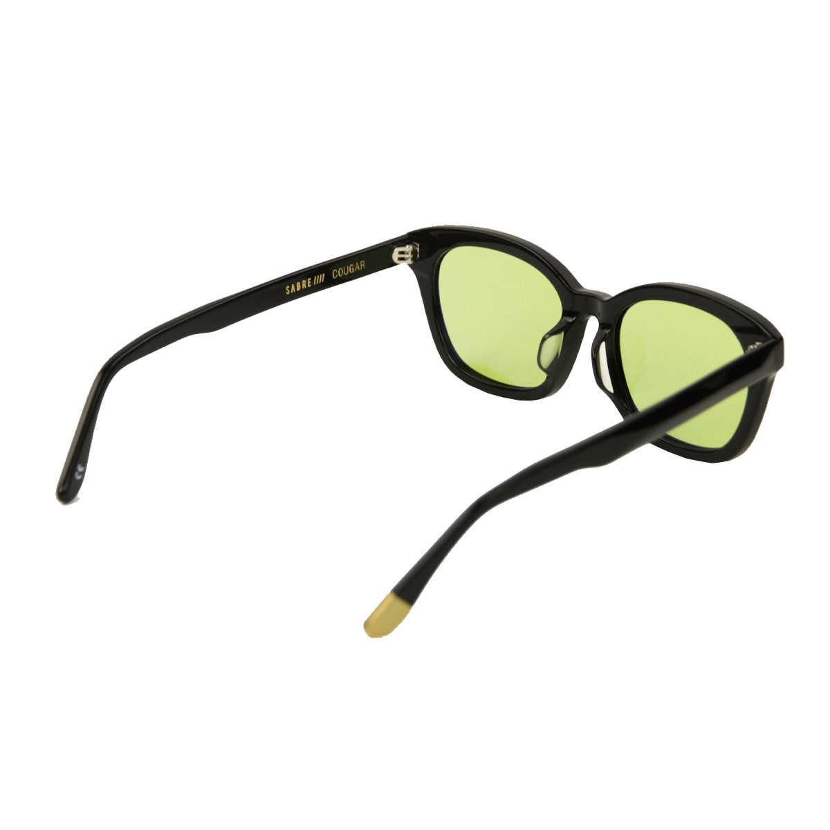 �����С� ��� ��ǥ����� ���󥰥饹 ��������Ź SABRE �᤬�� �������� COUGAR BLACK GROSS FRAME SUNGLASS LIGHT GREEN POLARIZED LENS SS20-514B-LGNP-J POLA �и����