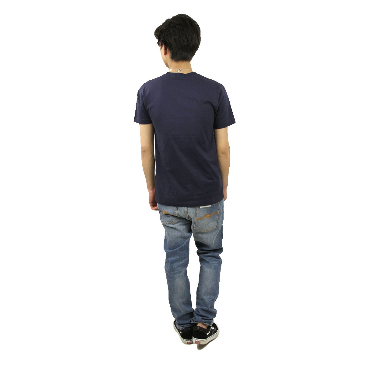 ̡ǥ T  Ź Nudie Jeans ȾµT 롼ͥåT DANIEL LOGO CREW TEE MIDNIGHT B97 131613 A62B B1C C1D D1E E06F