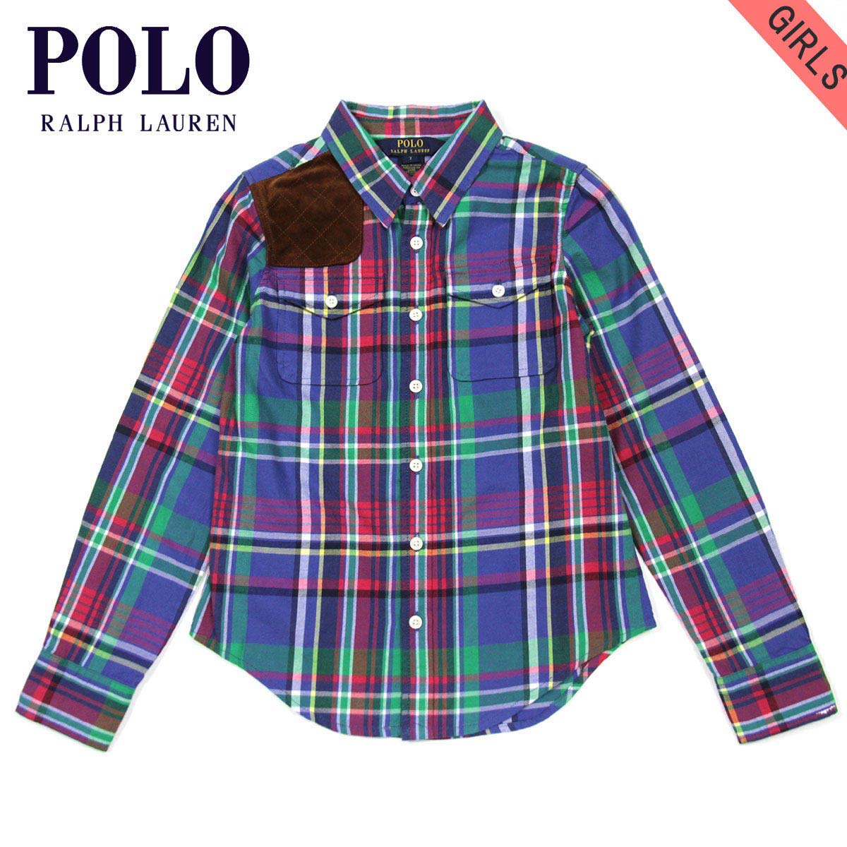 ポロ ラルフローレン キッズ シャツ ガールズ 子供服 正規品 POLO 