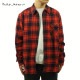 ̡ǥ å  Ź Nudie Jeans Ĺµ ܥ 奢륷 STEN BUFFALO CHECK SHIRT 140615 R30 RED ALERT A62B B1C C1D D6E E11F
