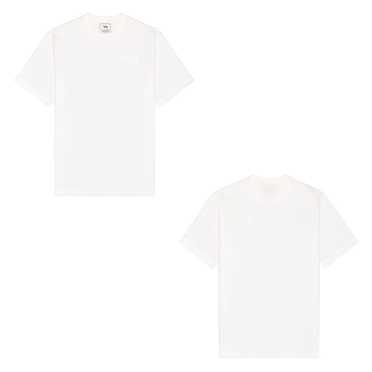磻꡼  ȾµT  Y-3 롼ͥå 硼ȥ꡼  ץ M CLASSIC CHEST LOGO SHORT SLEEVE TEE FN3359 CORE WHITE
