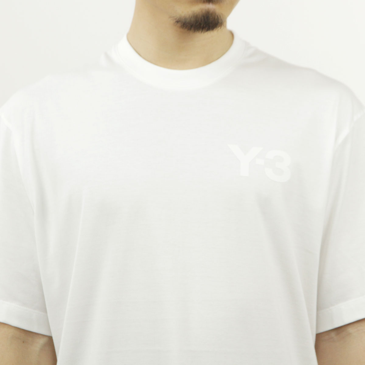 磻꡼  ȾµT  Y-3 롼ͥå 硼ȥ꡼  ץ M CLASSIC CHEST LOGO SHORT SLEEVE TEE FN3359 CORE WHITE