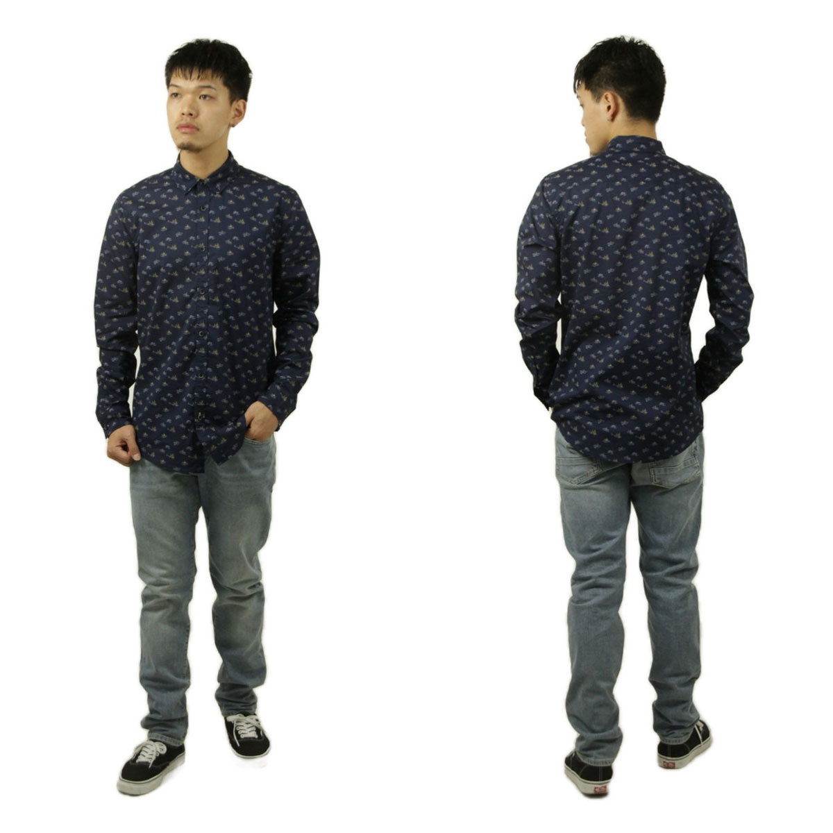 �����å�����ɥ����� ��� Ĺµ����� ��������Ź SCOTCH��SODA �ܥ�������� DITSY AOP SHIRT P 175483 7113 11413 79 NAVY BLUE SAILBOAT AOP A39B B1C C1D D6E E07F