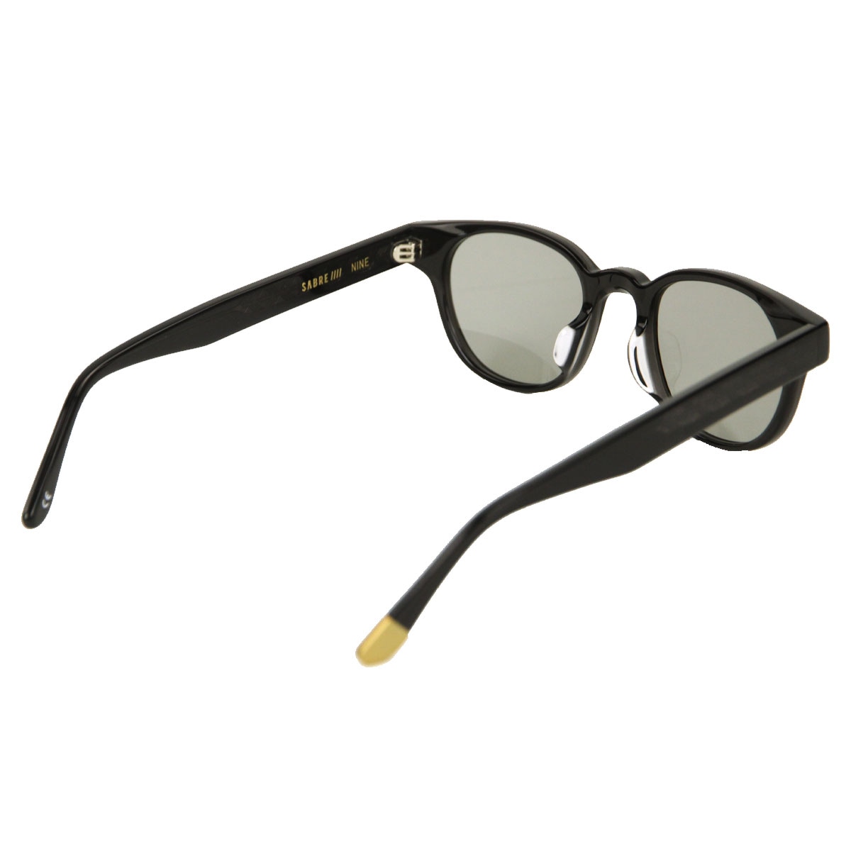 �����С� ��� ��ǥ����� ���󥰥饹 ��������Ź SABRE �᤬�� �ʥ��� NINE CLEAR BLACK FRAME SUNGLASS L GREY LENS SS24-108CB-LG-J