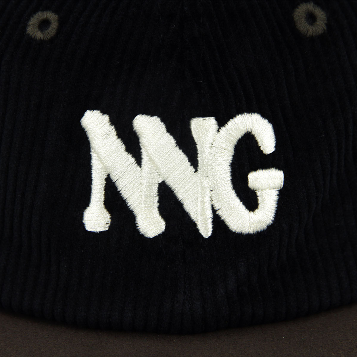�ʥ� ��� ��ǥ����� ����å� ��������Ź NANGA �����ǥ���� ���� ˹�� CORDUROY NNG LOGO CAP N2532-3A057Z BLK BLACK