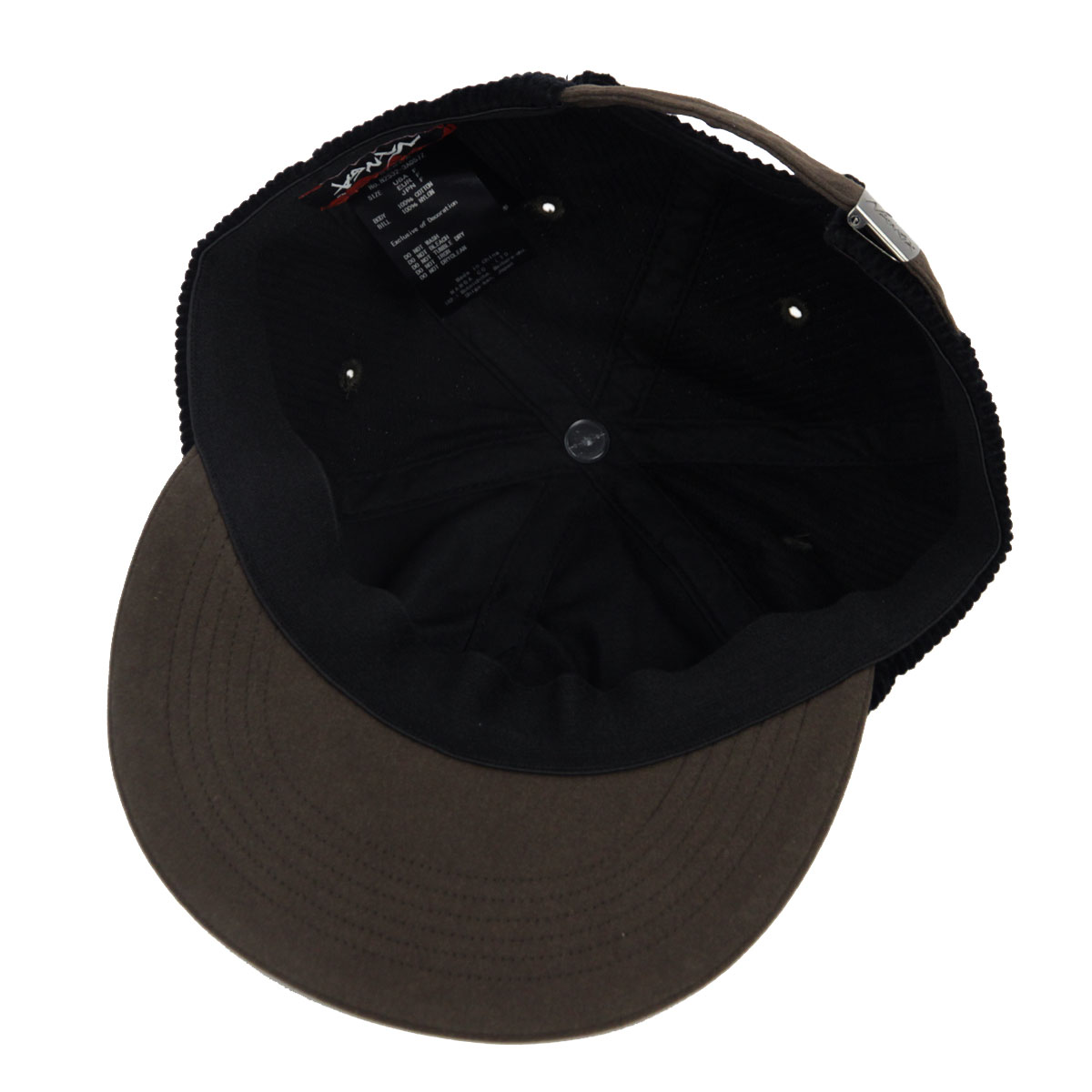 �ʥ� ��� ��ǥ����� ����å� ��������Ź NANGA �����ǥ���� ���� ˹�� CORDUROY NNG LOGO CAP N2532-3A057Z BLK BLACK
