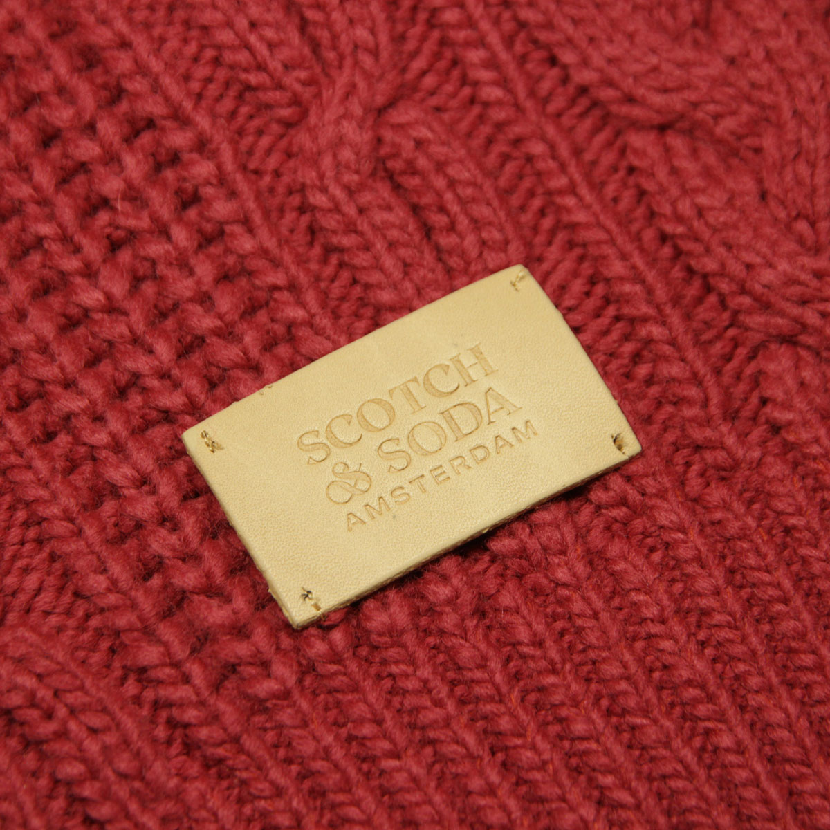 åɥ   Ź SCOTCH&SODA ˥å 롼ͥå WOOL-BLEND STRUCTURE KNIT SWEATER CAYENNE 169257 0447 65405 17 A39B B1C C1D D7E E11F
