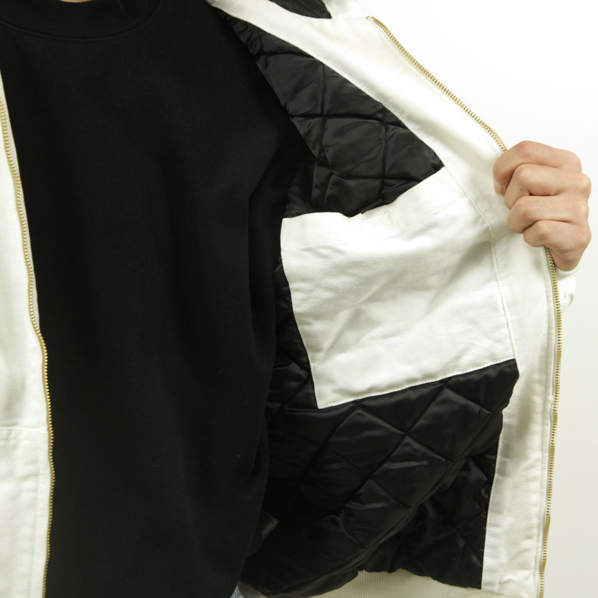 �����ϡ��� ��� �����ƥ��֥��㥱�å� ������ CARHARTT WIP �������� ���åץ��å� OG ACTIVE JACKET OG ACTIVE JACKET WAX RINSED I027360 D602