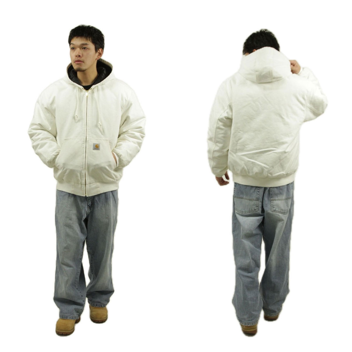 �����ϡ��� ��� �����ƥ��֥��㥱�å� ������ CARHARTT WIP �������� ���åץ��å� OG ACTIVE JACKET OG ACTIVE JACKET WAX RINSED I027360 D602