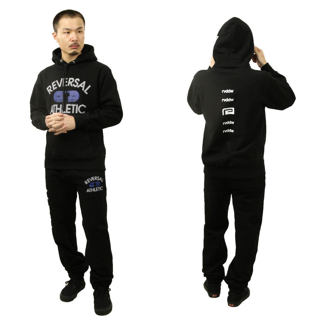 ��С����� ��� �������åȥѥ�� ��������Ź REVERSAL �ܥȥॹ ���󥰥ѥ�� reversal ATHLETIC SWEAT PANTS �� rv25aw408-BK BLACK A06B B1C C2D D6E E13F
