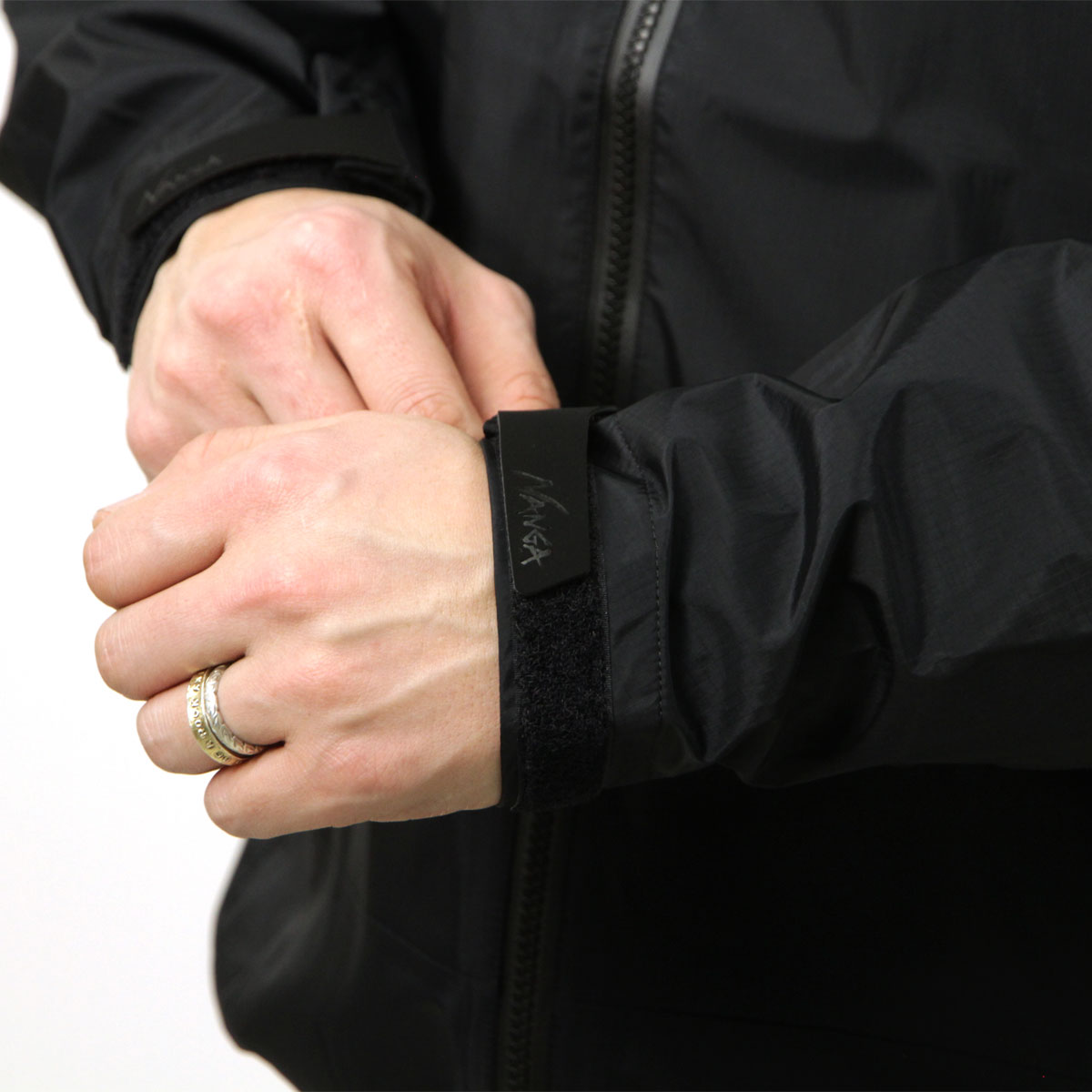 �ʥ� ��� ���㥱�å� ��������Ź NANGA �������� ��������������� ���åץ��å� �������� AT 3L WEATHER SHEILD JACKET BLK BLACK N2500-1V001A