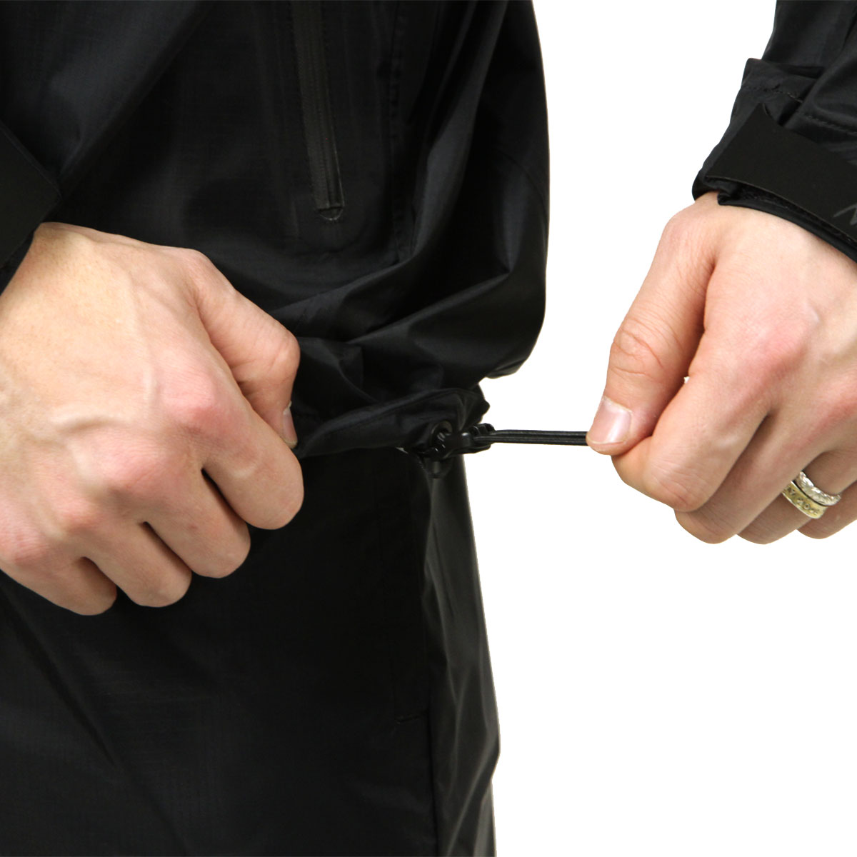 �ʥ� ��� ���㥱�å� ��������Ź NANGA �������� ��������������� ���åץ��å� �������� AT 3L WEATHER SHEILD JACKET BLK BLACK N2500-1V001A