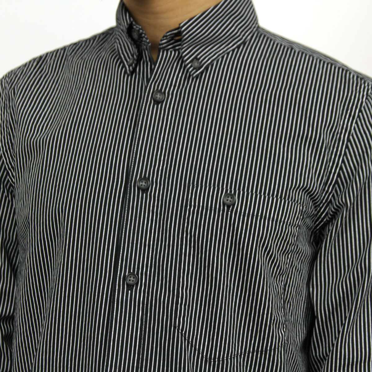 ̡ǥ   Ź Nudie Jeans Ĺµ  Stanley Printed Stripe Black B01 140324 3029 A62B B1C C1D D6E E13F