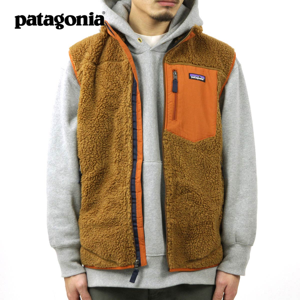 ѥ˥ ٥   patagonia ȥX ܥ٥  MEN'S CLASSIC RETRO-X FLEECE VEST BEAR BROWN 23048 A53B B1C C1D D4E E04F