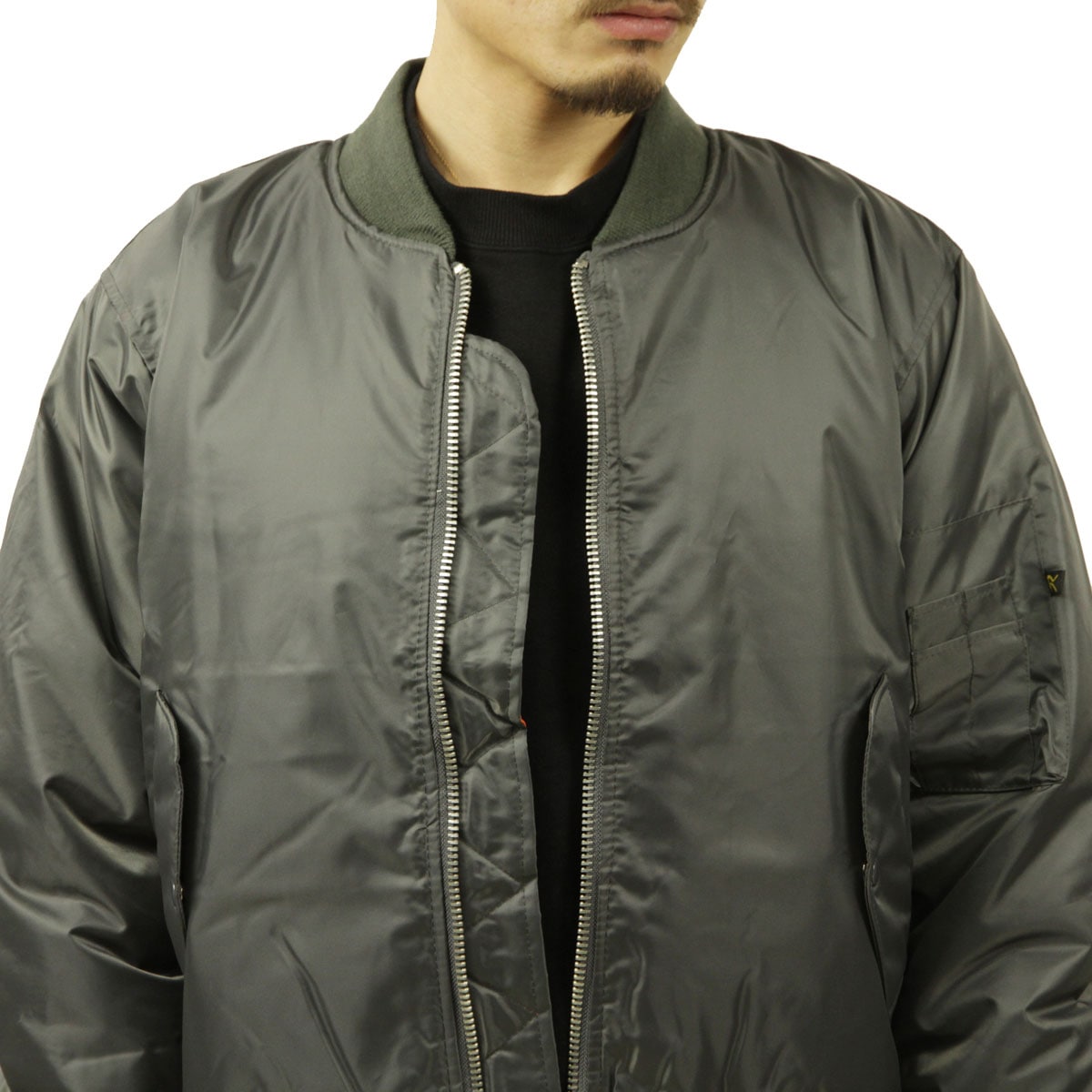 ������ MA-1 ��� ������ ROTHCO �ե饤�ȥ��㥱�å� �������� ROTHCO MA-1 FLIGHT JACKET GUNMETAL GREY 7350 A98B B1C C1D D4E E02F