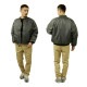 ������ MA-1 ��� ������ ROTHCO �ե饤�ȥ��㥱�å� �������� ROTHCO MA-1 FLIGHT JACKET GUNMETAL GREY 7350 A98B B1C C1D D4E E02F