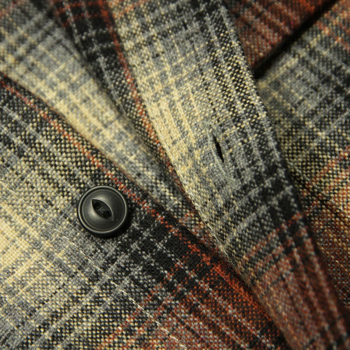 ̡ǥ å  Ź Nudie Jeans Ĺµ ܥ 奢륷 STEN SHADOW CHECK WOOL SHIRT 140709 R35 POPPY RED A62B B1C C1D D6E E11F