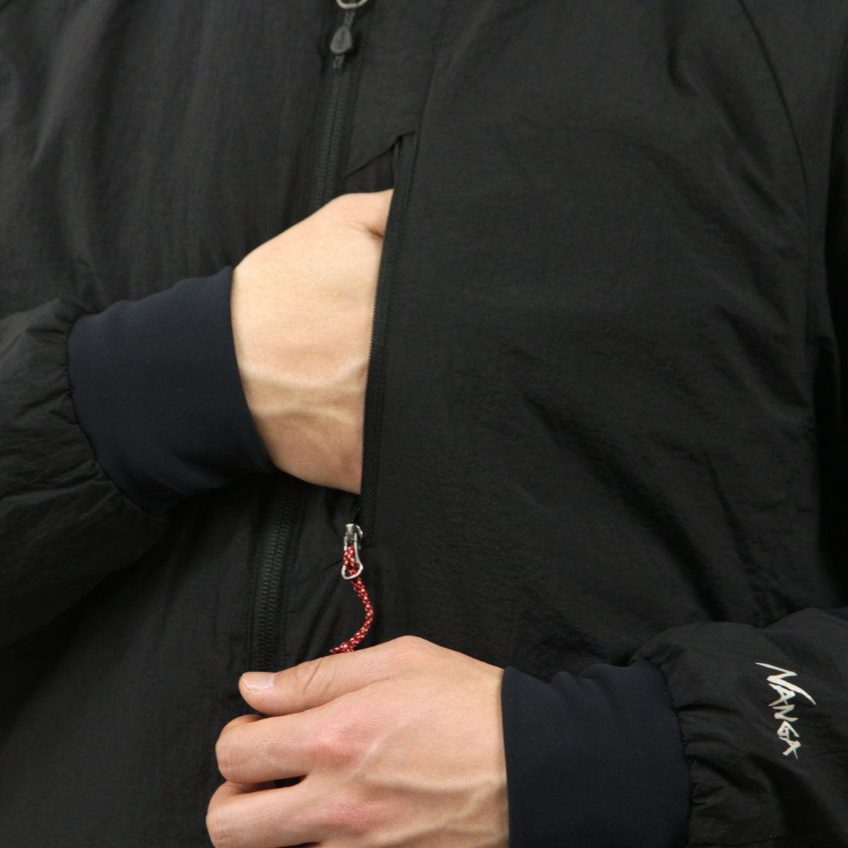 ʥ  ֥륾 Ź NANGA  㥱å MA-1 SOFT DOWN VARSITY BLOUSON BLK N2500-0J001A BLACK A16B B1C C1D D4E E13F