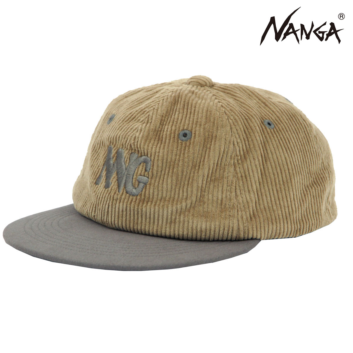 �ʥ� ��� ��ǥ����� ����å� ��������Ź NANGA �����ǥ���� ���� ˹�� CORDUROY NNG LOGO CAP N2532-3A057Z OTRI(TAUPE) BEIGE