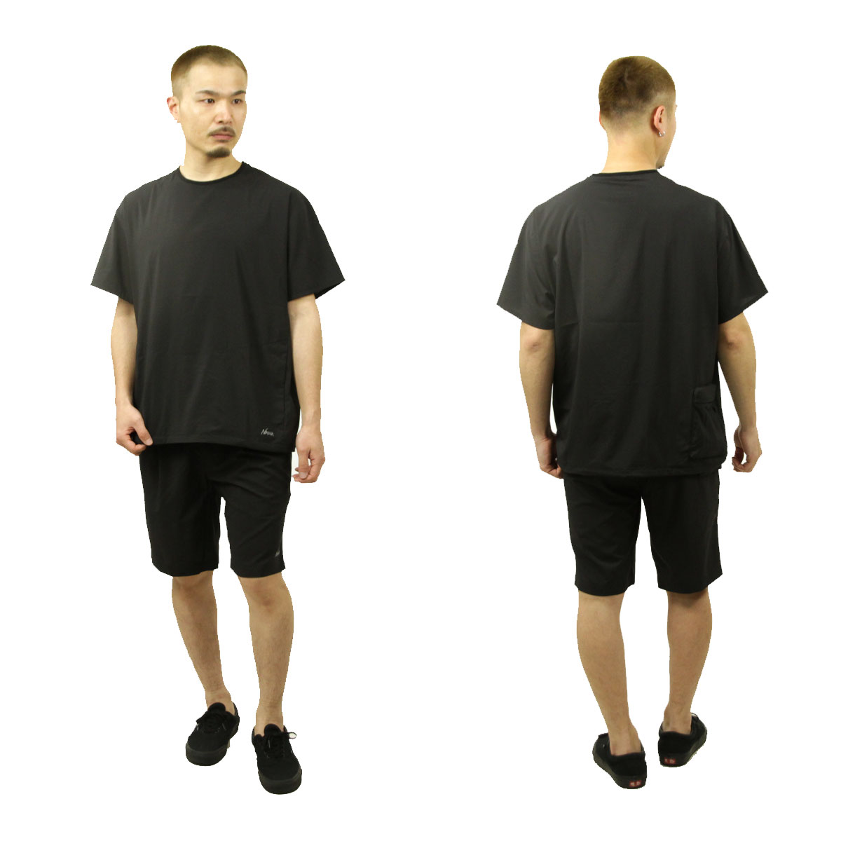 �ʥ� ��� ���硼�ȥѥ�� ��������Ź NANGA �ܥȥॹ ���硼�� �ϡ��եѥ�� ���� PLC EXCURSION SHORTS BLK BLACK N2501-1E406A