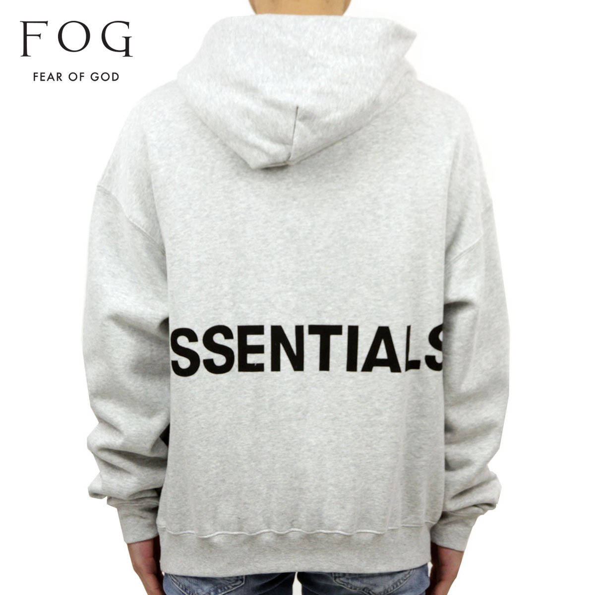�ե������֥��å� fog essentials �ѡ����� ��� ������ FEAR OF GOD �ץ륪���С��ѡ����� FOG - FEAR OF GOD ESSENTIALS GRAPHIC PULLOVER HEATHER GREY AA5B B1C C1D D5E E02