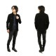 ̡ǥ   Ź Nudie Jeans Ĺµ  Jonis Suede Shirt Black B01 140300 3027 A62B B1C C1D D6E E13F