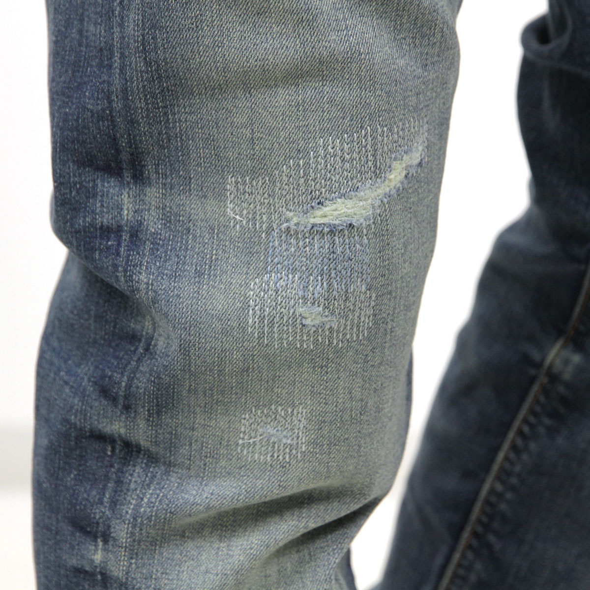 �̡��ǥ��������� ������ ��� ��������Ź Nudie Jeans ����ե��� �����ѥ� THIN FINN DENIM JEANS AUTHENTIC REPAIR 034 113127 A62B B1C C2D D1E E06F