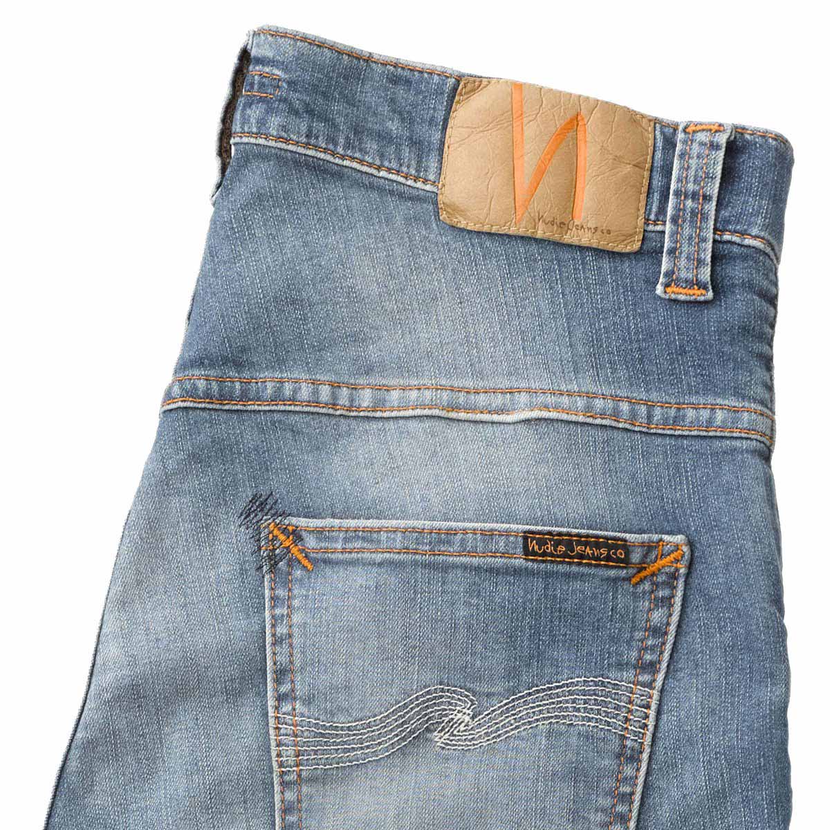 �̡��ǥ��������� ������ ��� ��������Ź Nudie Jeans ����ե��� �����ѥ� THIN FINN DENIM JEANS AUTHENTIC REPAIR 034 113127 A62B B1C C2D D1E E06F