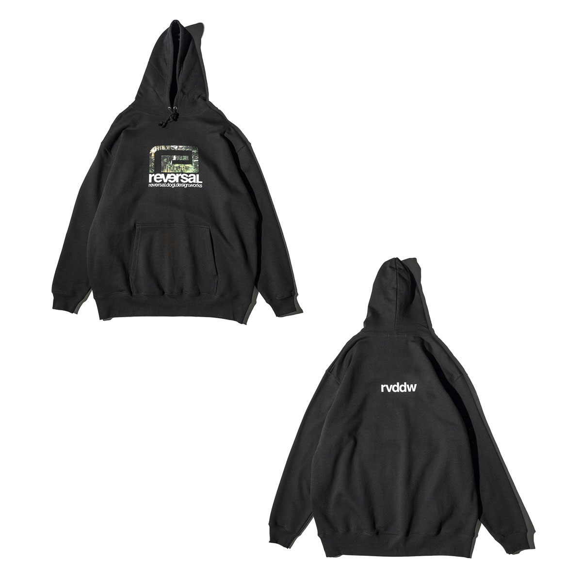 ��С����� ��� �ѡ����� ��������Ź REVERSAL ���� �ա��ǥ��� FOREST LAKE CAMP BIG MARK HOODIE rv23ss203 BLACK A06B B1C C1D D5E E13F