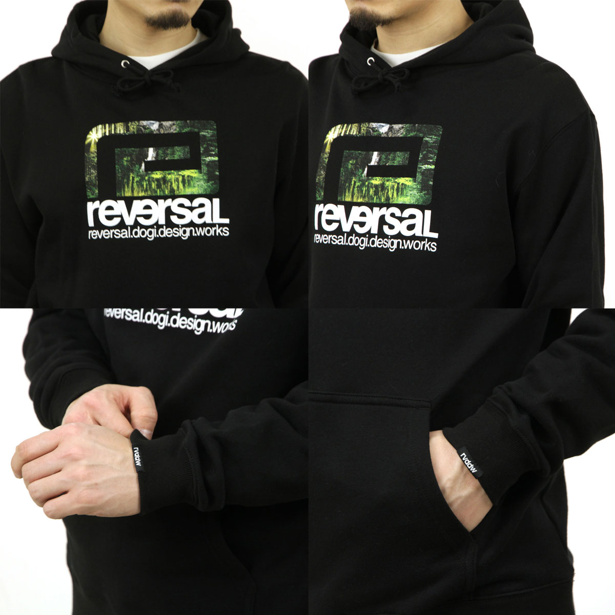 ��С����� ��� �ѡ����� ��������Ź REVERSAL ���� �ա��ǥ��� FOREST LAKE CAMP BIG MARK HOODIE rv23ss203 BLACK A06B B1C C1D D5E E13F