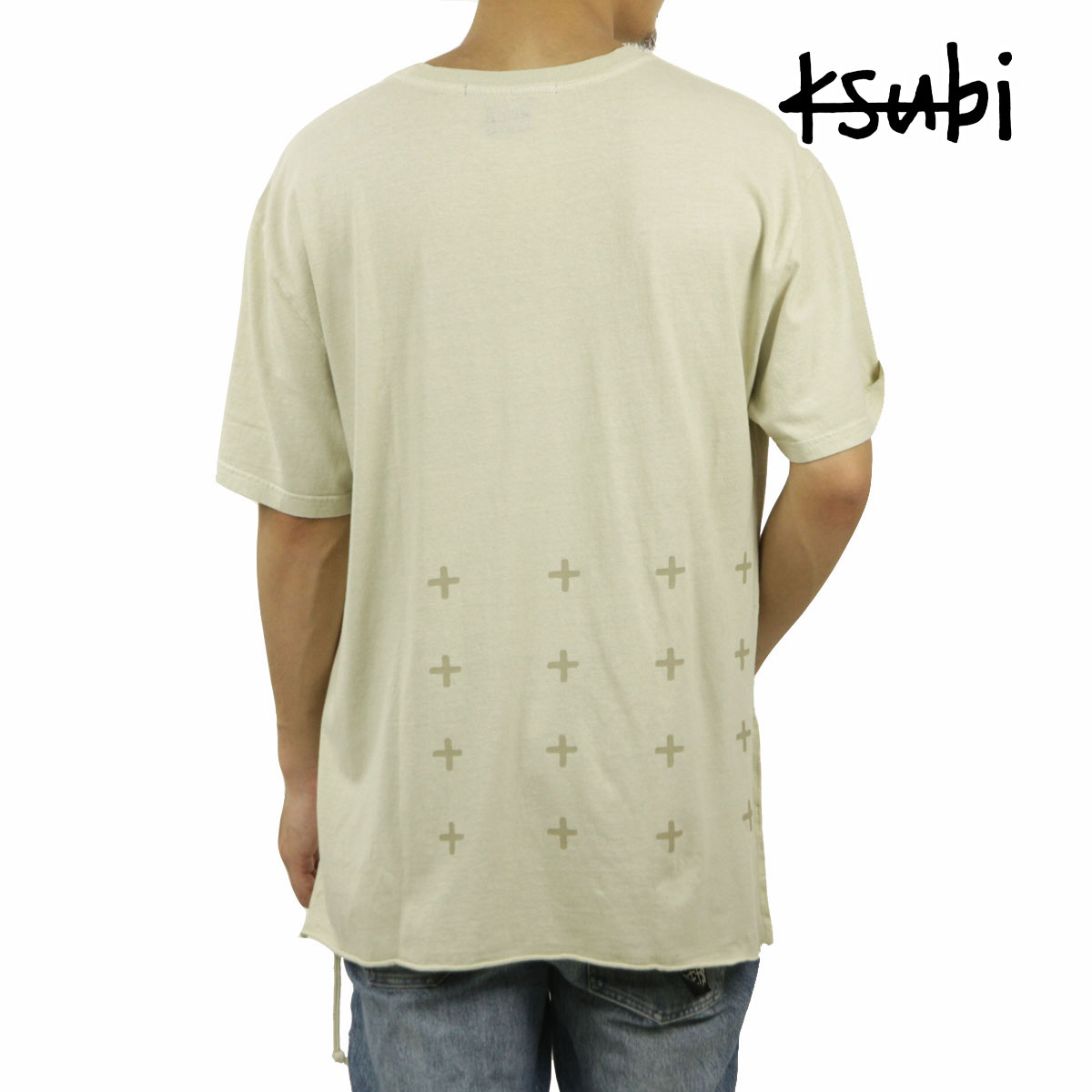 ���� ��� ȾµT����� ��������Ź Ksubi ���롼�ͥå� �Хå��ץ��� 4 X 4 BIGGIE SHORT SLEEVE TEE DESERT 5000006301 TATAN AC1B B1C C1D D1E E18F