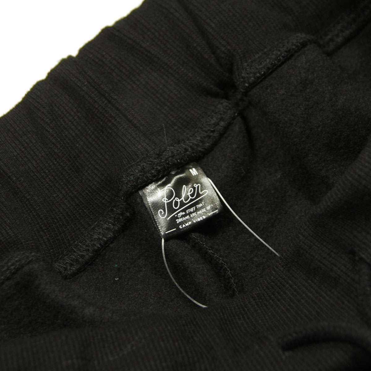 �ݡ��顼 ��� �������åȥѥ�� ��������Ź POLER �ܥȥॹ ���󥰥ѥ�� POCKET SWEAT PANTS D 243MCV0042-BLK BLACK