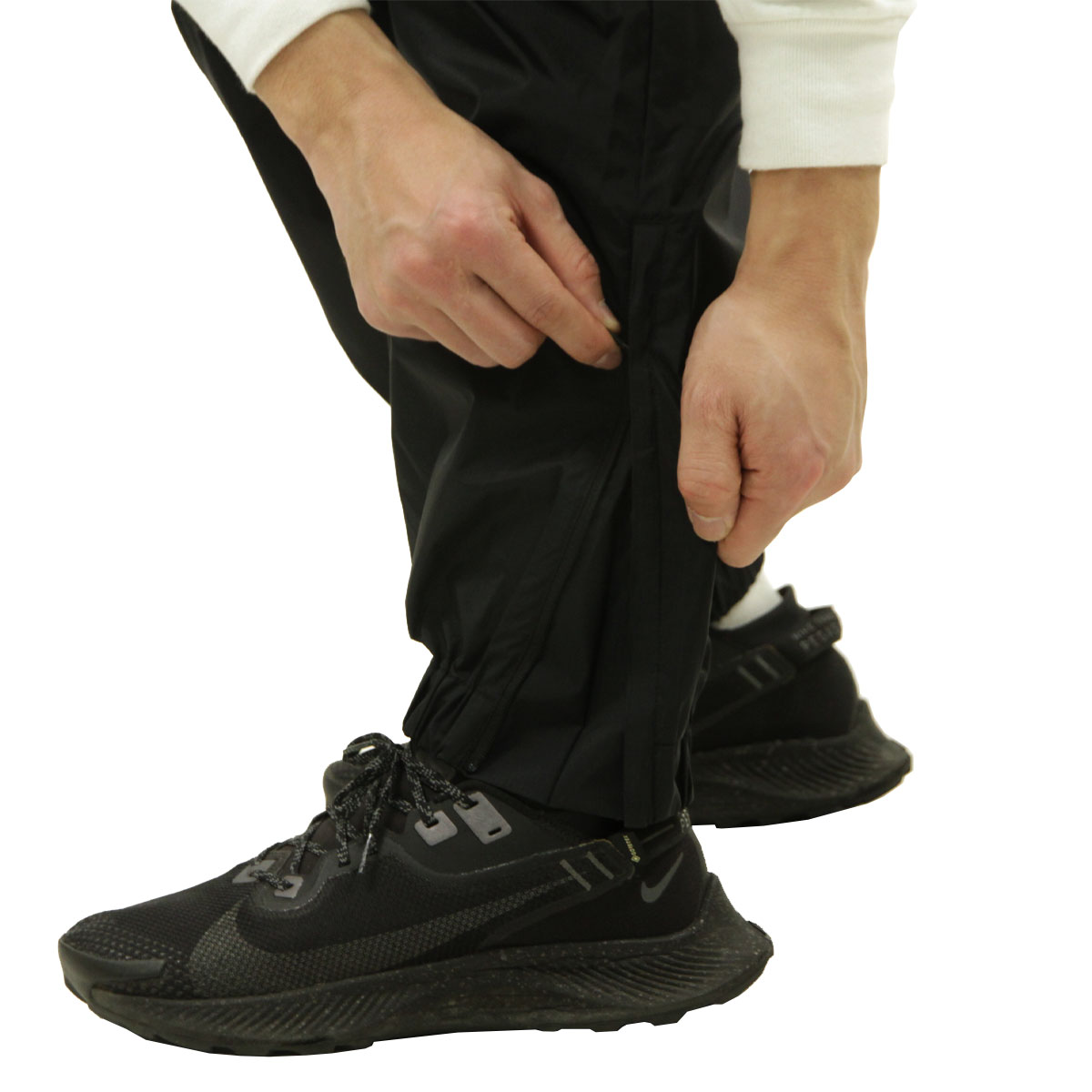 �ʥ� ��� �ܥȥॹ ��������Ź NANGA �������� ��������������� �ѥ�� AT 3L WEATHER SHEILD PANTS BLK BLACK N2500-1W002A