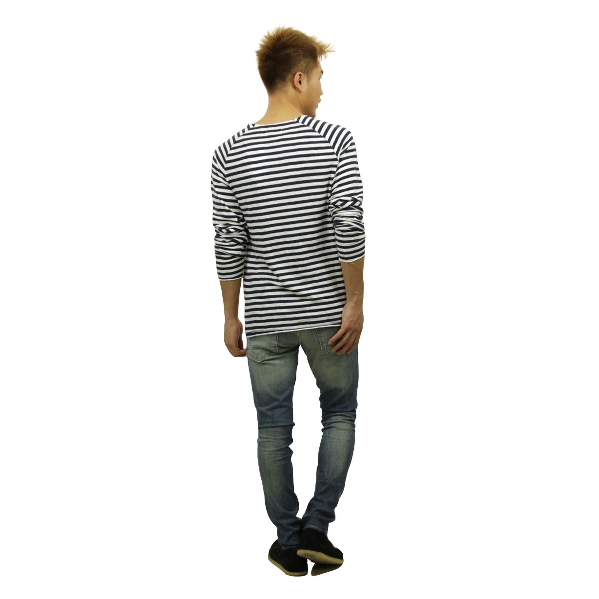 �̡��ǥ��������� ����T ��� ��������Ź Nudie Jeans ĹµT����� Otto Raglan Sleeve 131338 4015 W