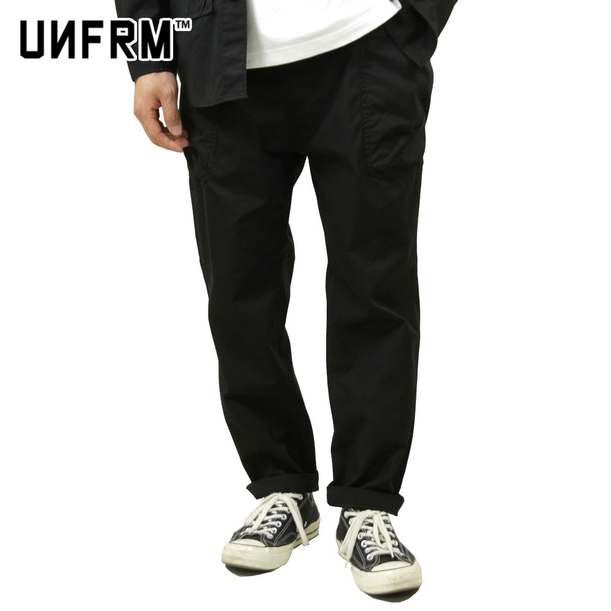 ��˥ե����� �����ȥɥ� ����������� �ܥȥॹ ��� ��������Ź UNFRM OUTDOOR STANDARD ���Υѥ� ����ѥ�� 9ʬ��ѥ�� VENTILE 9/10 WORK PANTS 21SS-1509 BLACK AB9B B1C C2D D2E E13F