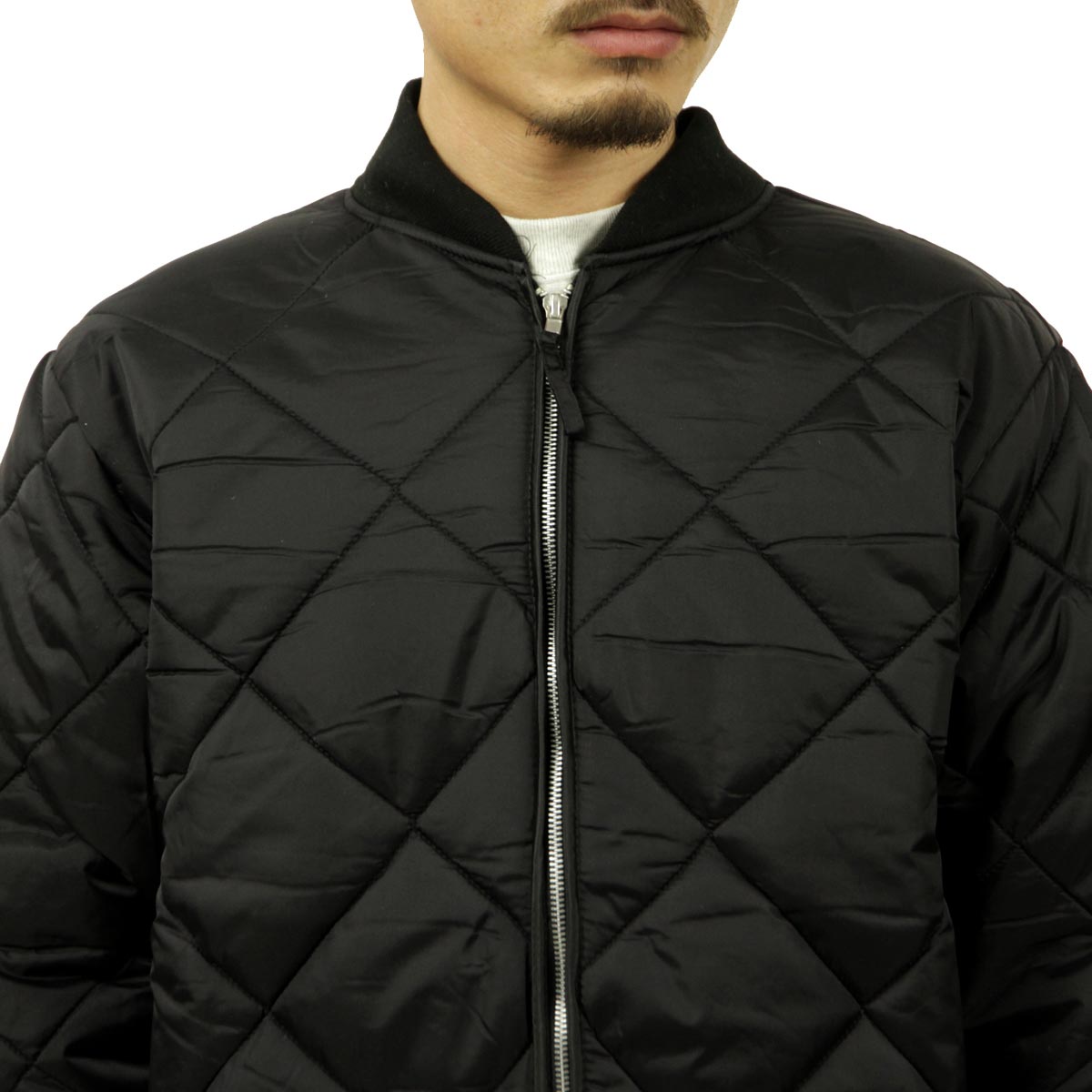������ MA-1 ��� ������ ROTHCO ����ƥ��󥰥��㥱�å� �������� ROTHCO DIAMOND NYLON QUILTED FLIGHT JACKET BLACK 7230 A98B B1C C1D D4E E13F